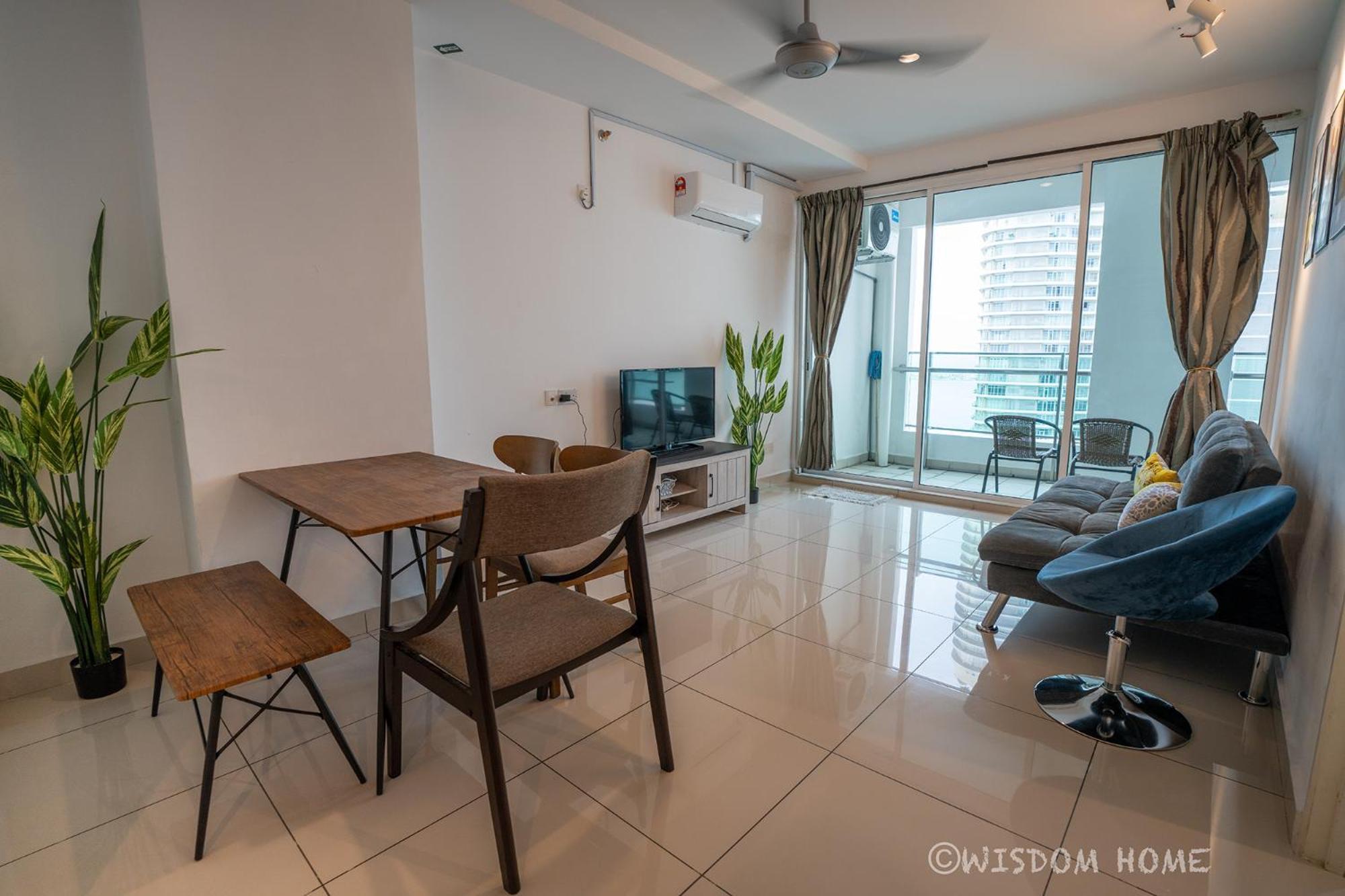 Seaview Mansionone @penang Apartment *